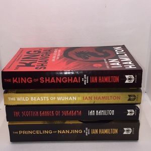 Bundle of 4 Ian Hamilton Ava Lee Novels Crime